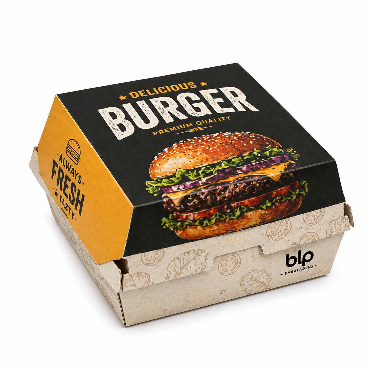 Caixa Hamburguer